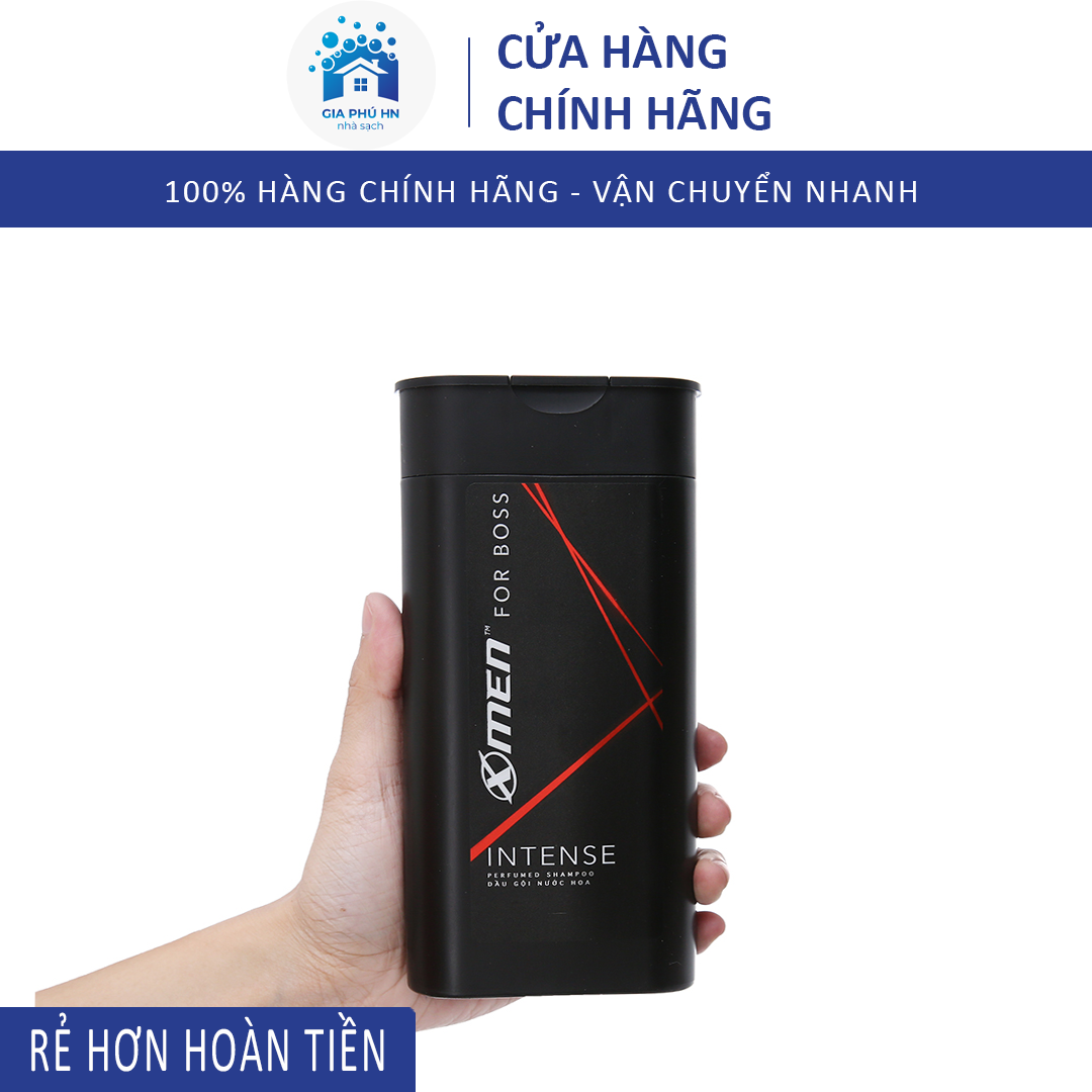 Dầu Gội XMEN FOR BOSS ĐỎ INTENSE 180g  Shopee Việt Nam