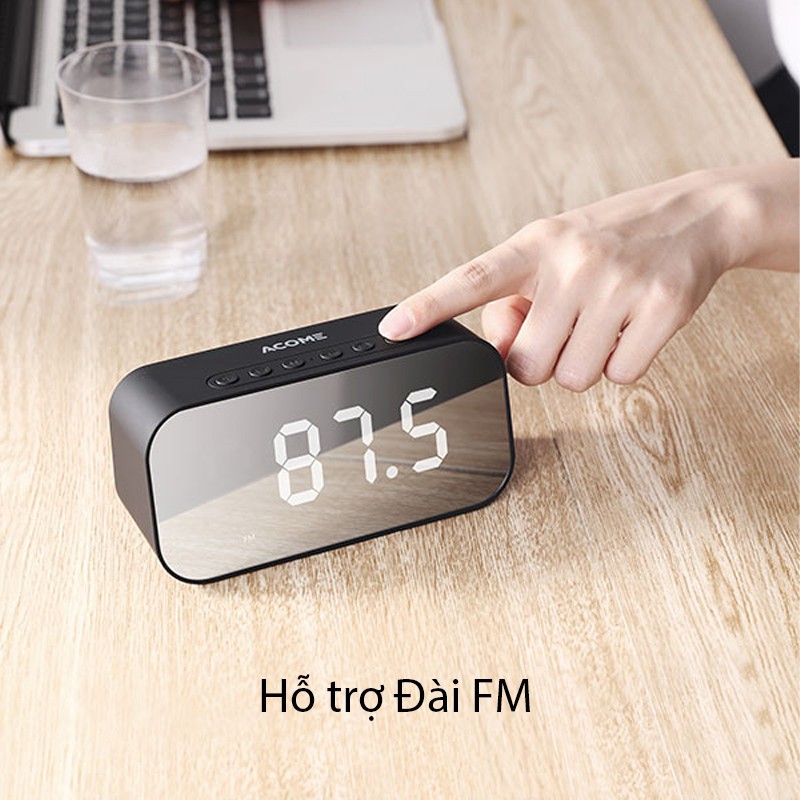 Loa Đồng Hồ ACOME A5/ ROBOT RB560 - Công Suất 5W - Bluetooth 5.0 - 3 Hình Thức Phát Nhạc - 5h Nghe Nhạc Liên Tục