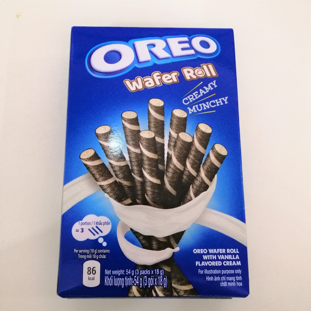 Oreo Vanilla Wafer Roll (54g Box)