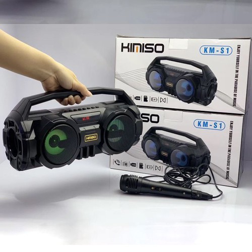 Loa Bluetooth KIMISO KM-S1 - Tặng kèm Mic hát Karaoke
