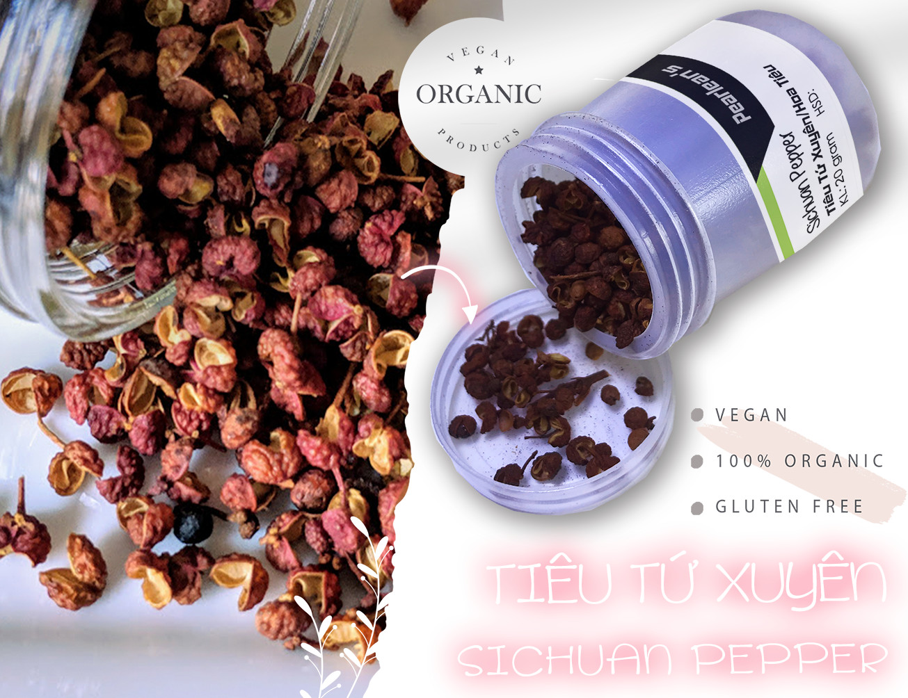 [HCM]Tiêu Tứ Xuyên/Hoa Tiêu 20gr