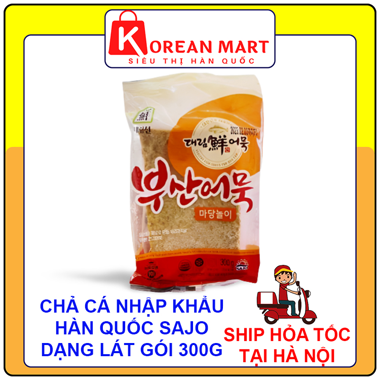 Chả cá lát nhập khẩu Hàn quốc Sajo