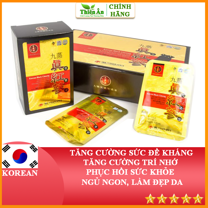 Tinh Chất Hắc Sâm Daedong Korea Ginseng 20ml x 90 Gói