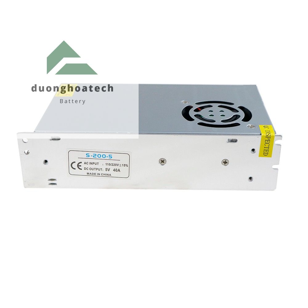 Nguồn Tổ Ong 5V 40A S-200-5 200W