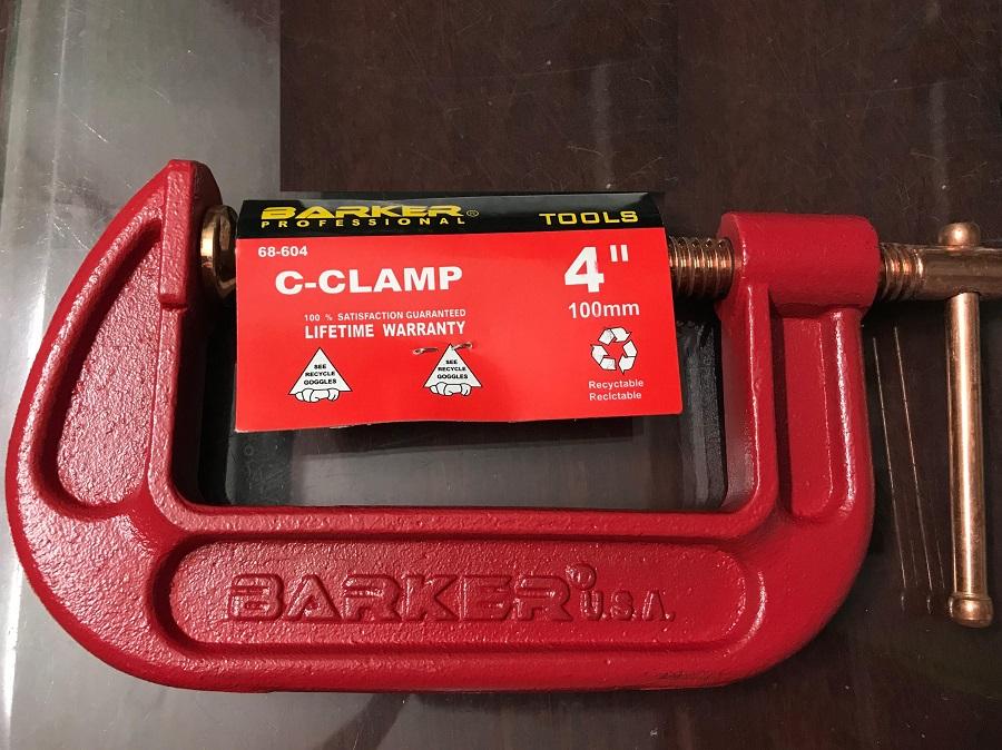 Vam ( Cảo ) chữ C 4 inch BARKER 68-604