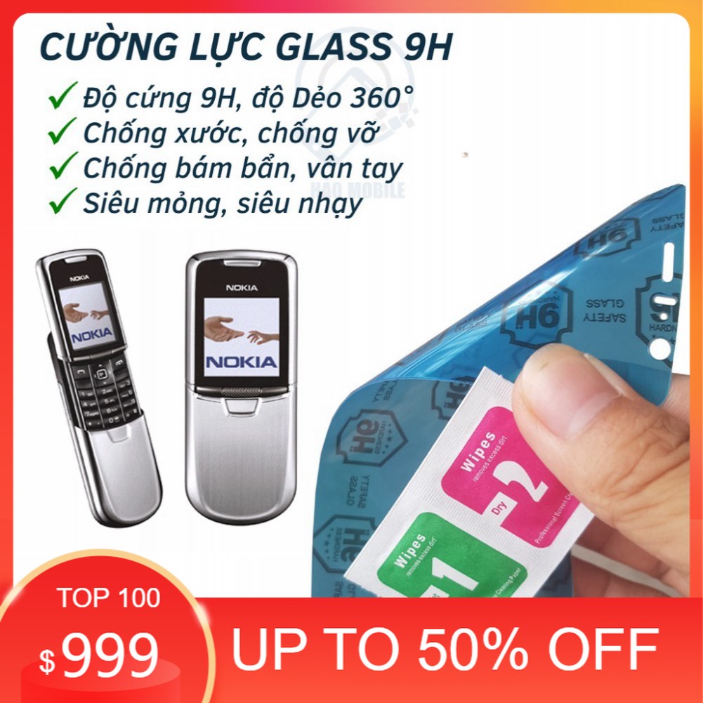 Dán cường lực dẻo nano Nokia 8800 anakin