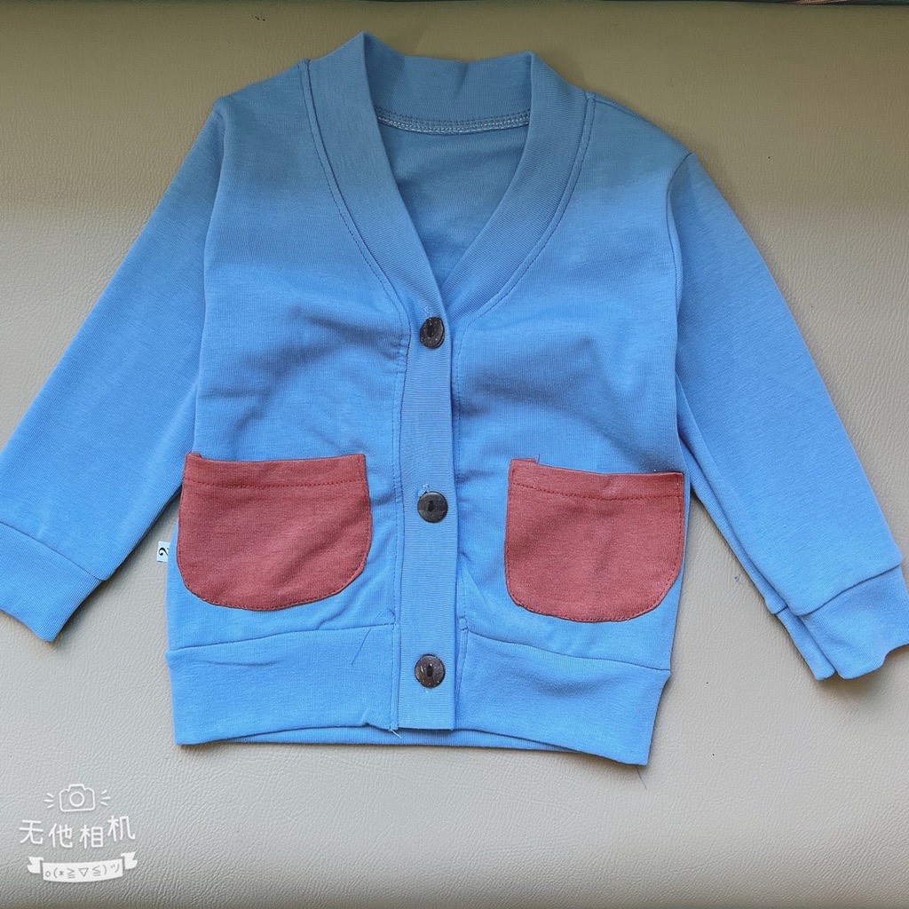 Áo khoác len mỏng nhẹ cho bé, áo khoác Cardigan cho bé trai và bé gái từ 6-19kg