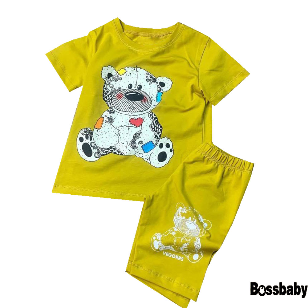 Bộ gấu màu bộ áo quần cho bé gấu nhiều màu,bộ bé gái từ 6kg-29kg.bdbg30.
