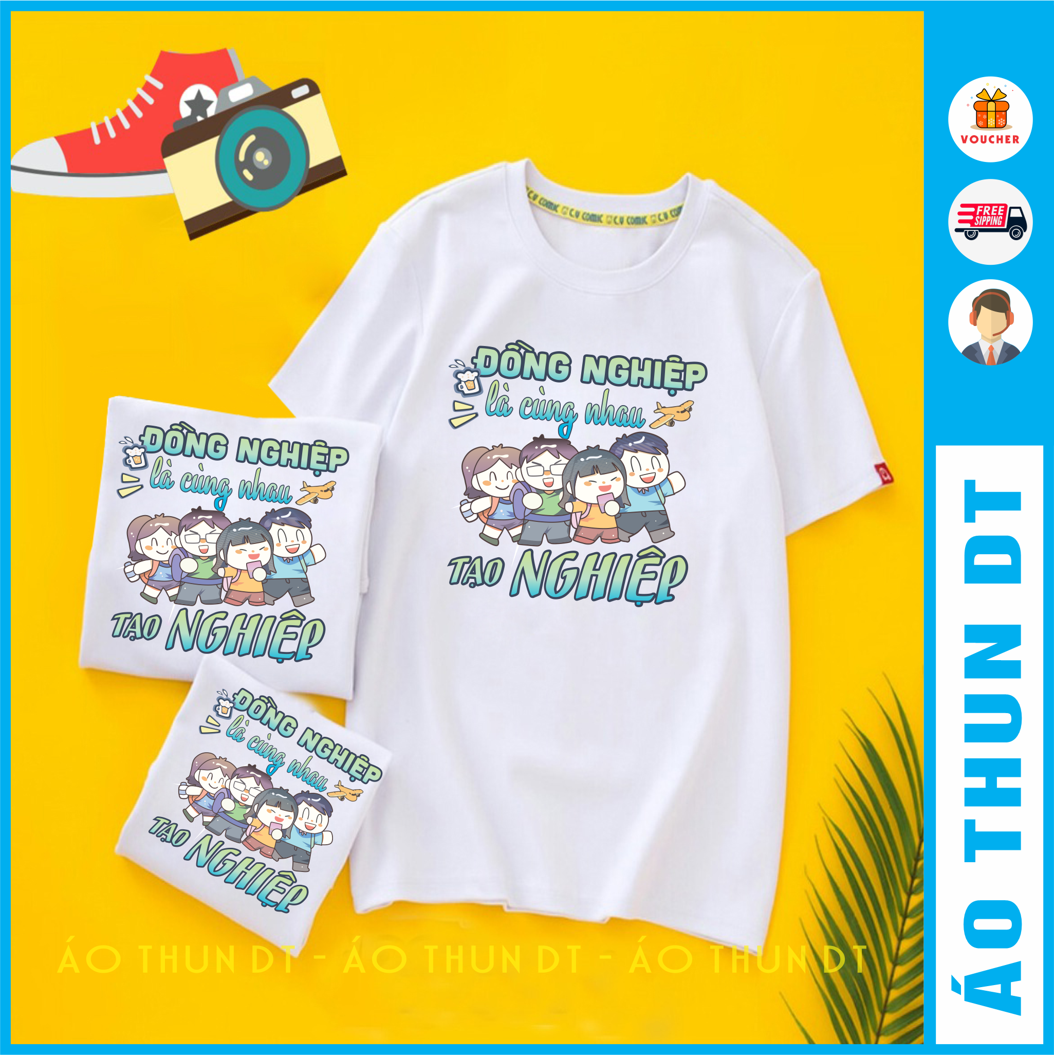 Áo nhóm - Đồng nghiệp là cùng nhau tạo nghiệp