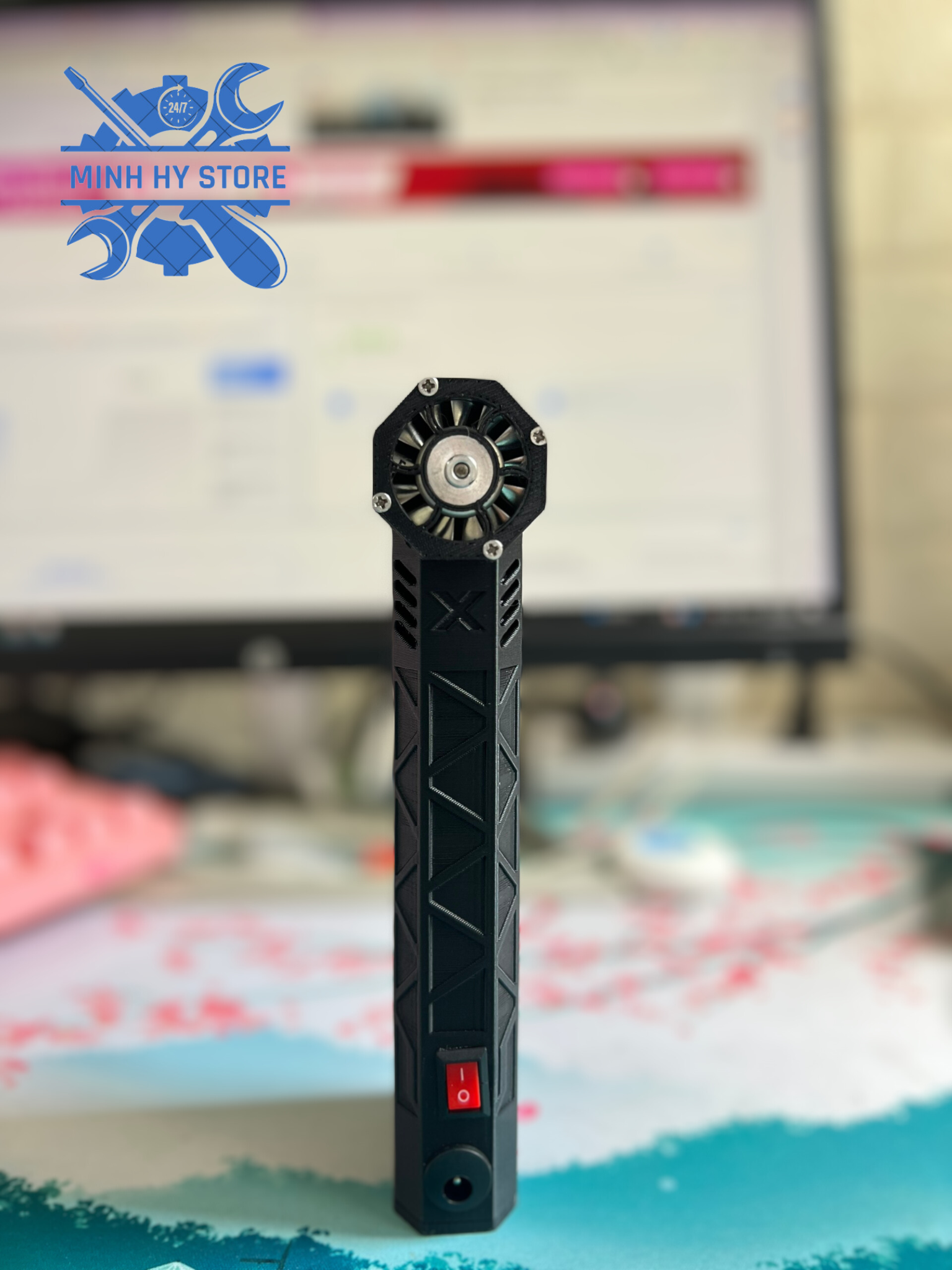 Quạt thổi bụi Jetfan - Máy thổi bụi mini công suất cao