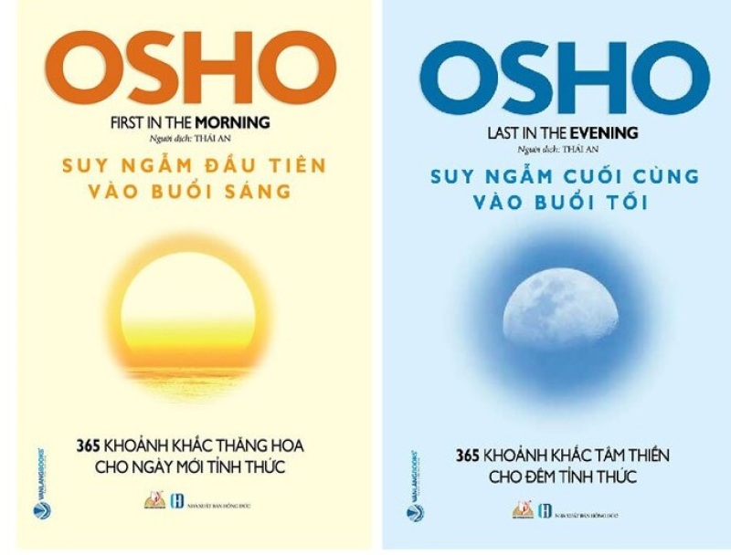 nguyetlinhbook - Combo 2 Cuốn OSHO: Suy Ngẫm Đầu Tiên Vào Buổi Sáng + Suy Ngẫm Cuối Cùng Vào Buổi Tối