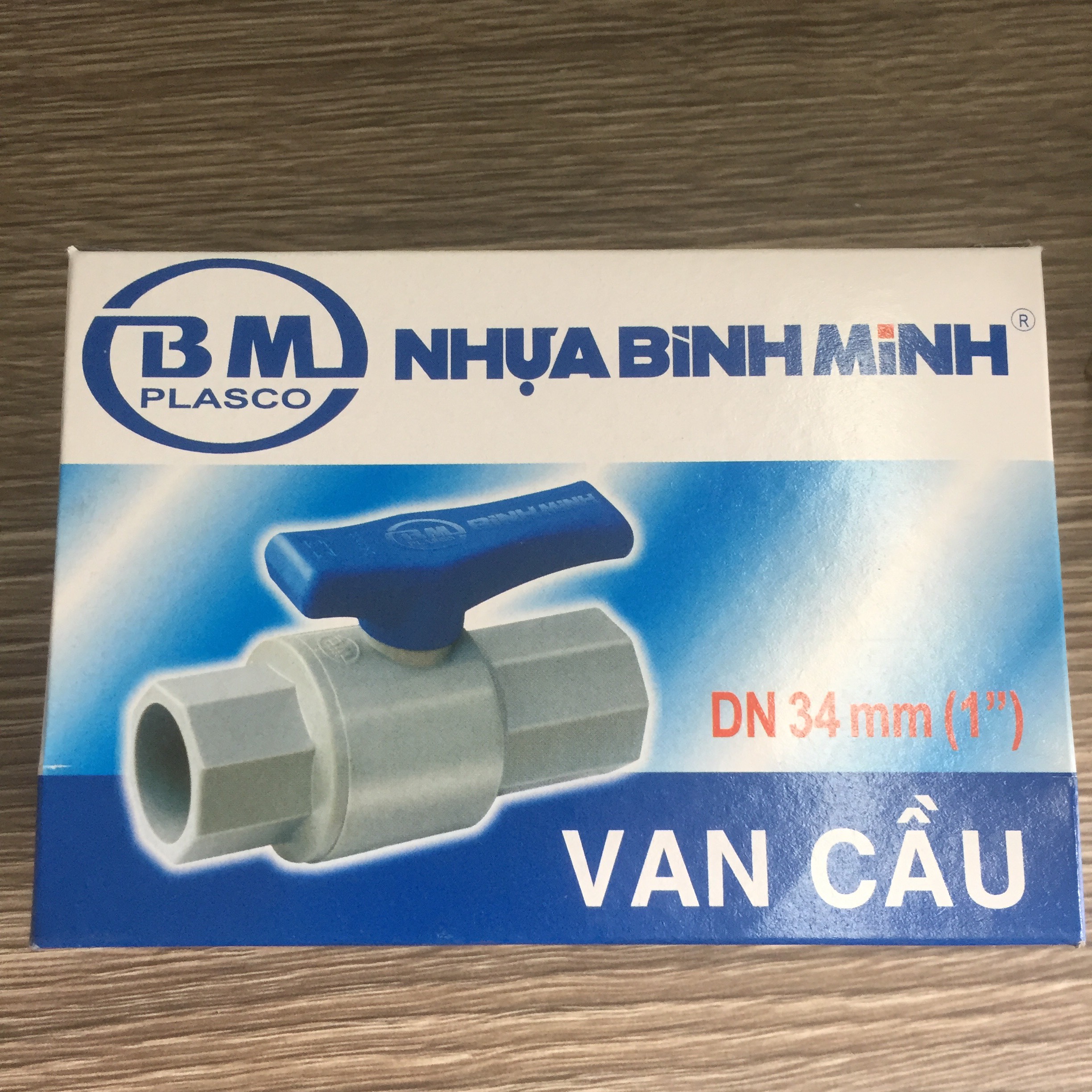 Van cầu nhựa upvc bình minh