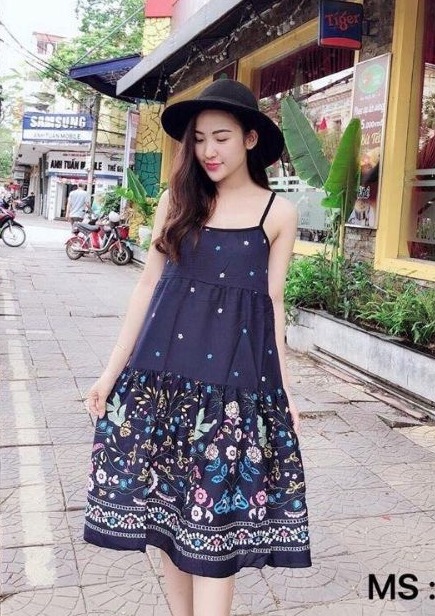 VÁY LANH BẦU DÁNG SUÔNG