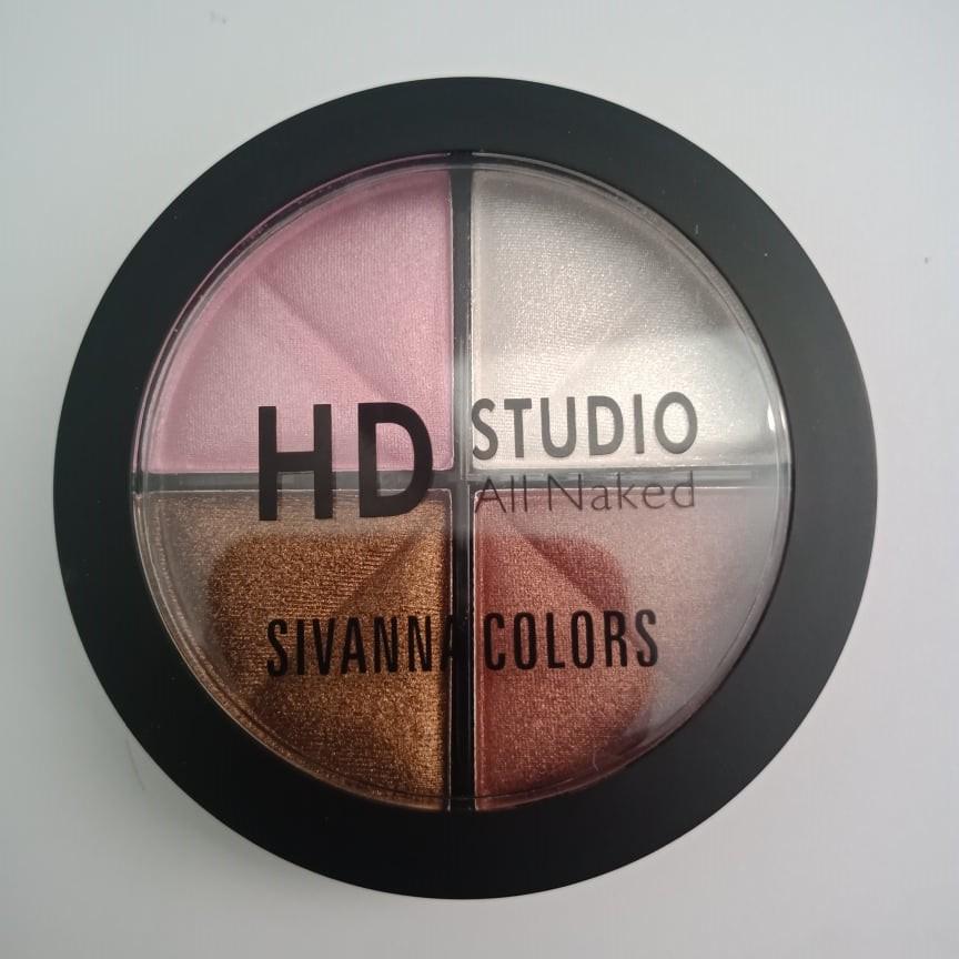 Phấn mắt 4 ô Sivanna HD STUDIO ALL NAKED XỊN