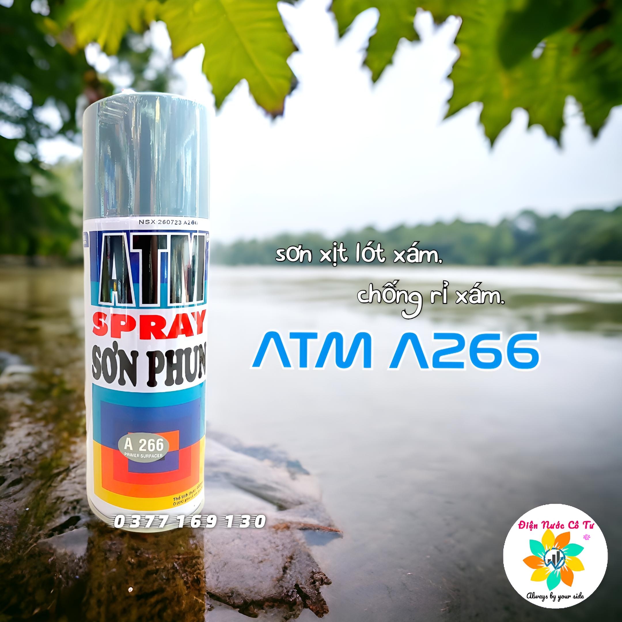 Sơn xịt ATM Spray màu Tím (Purple) A240