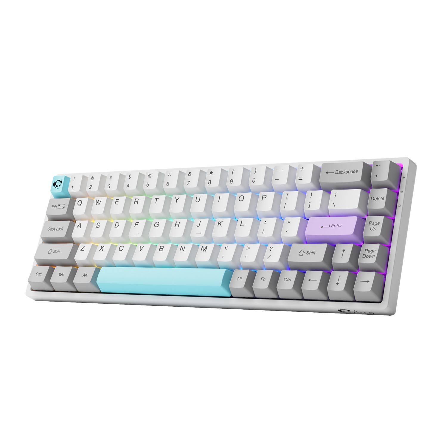 AKKO 3068B Multi-modes Silent (Bluetooth 5.0 / Wireless 2.4Ghz / Hotswap / Foamed / AKKO CS Jelly sw)  - Mechanical Keyboard