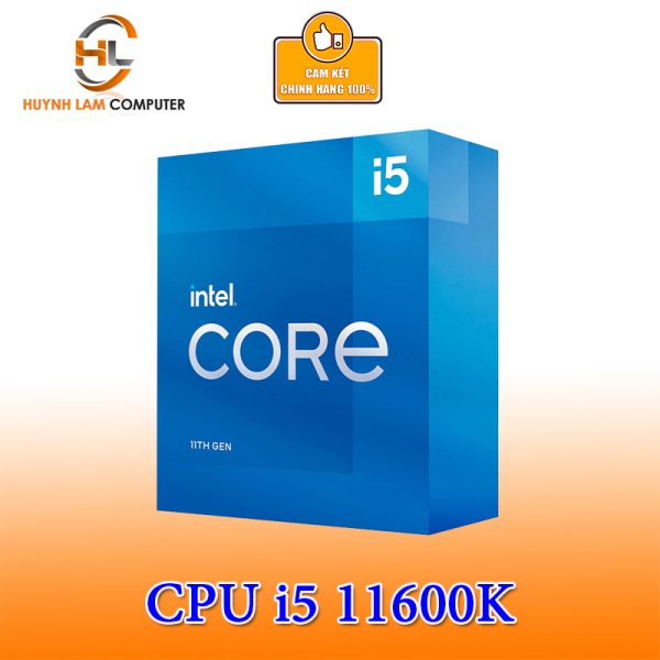 Bảng giá [Trả góp 0%]CPU Intel Core i5 11600K 3.9GHz Turbo Up To 4.9GHz 6 Nhân 12 Luồng 12MB Cache chính hãng Phân Phối Phong Vũ