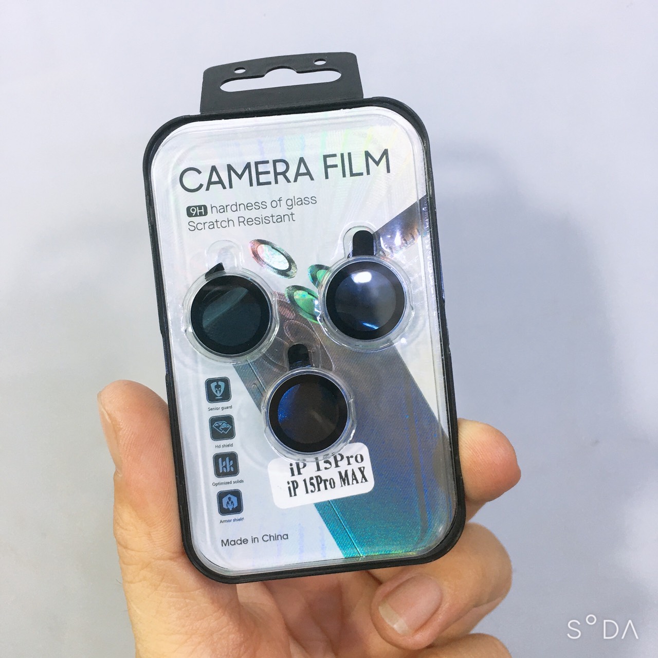 Dán vòng camera iPhone 15 Pro | 15 Pro Max bảo vệ camera( vòng kim loại) cao cấp