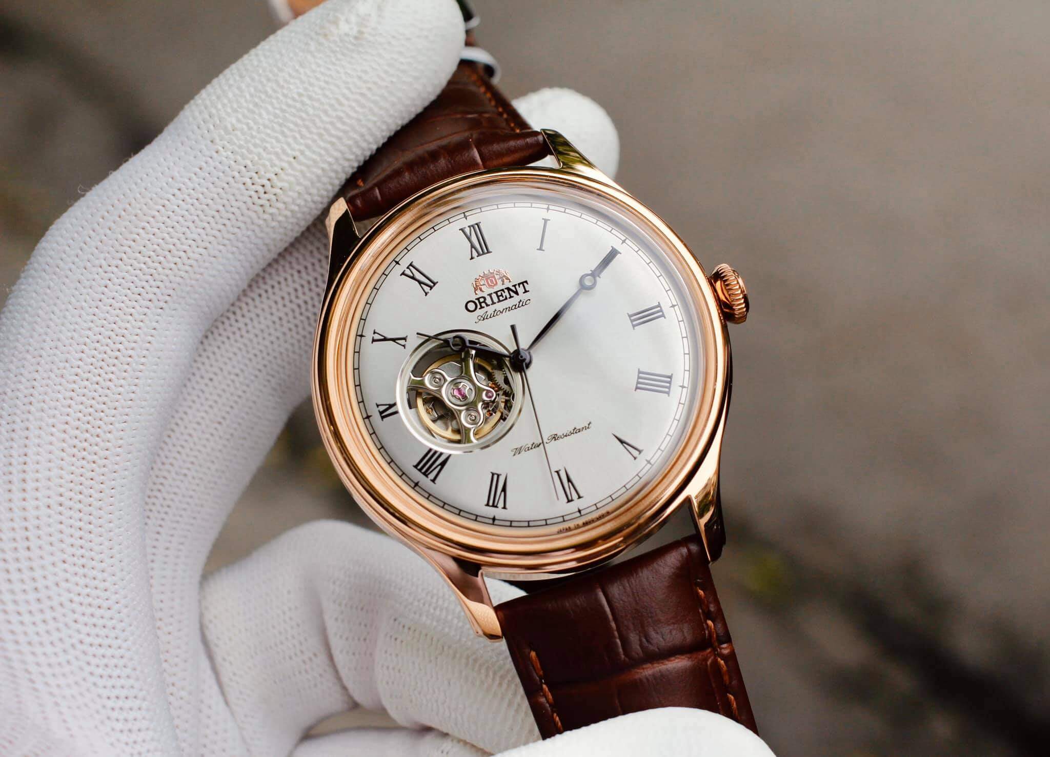 [ ĐỒNG HỒ 789WATCH] Đồng Hồ Nam Dây Da Orient Caballero Automatic Dây Da Full Box