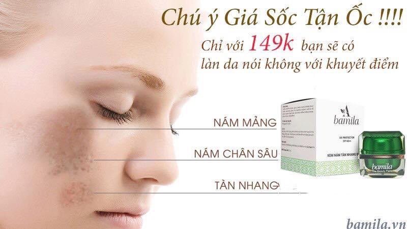 Kem Nám Dưỡng Da 15g Bamila - Sản phẩm chăm sóc da