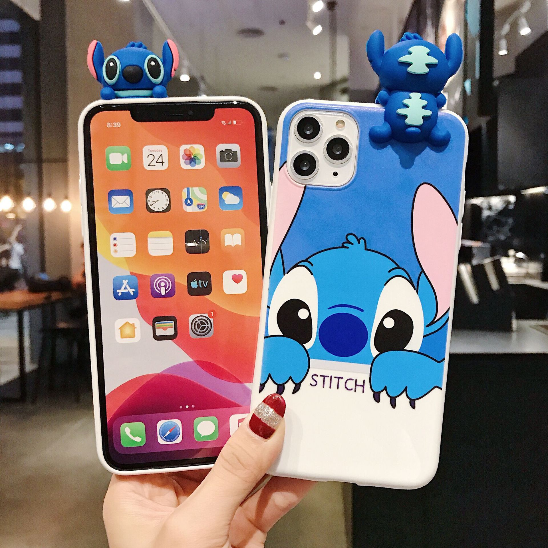 Ốp iphone stitch siêu dễ thương 6plus/6splus/7plus/8plus/X/Xs/Xsmax/11/11promax