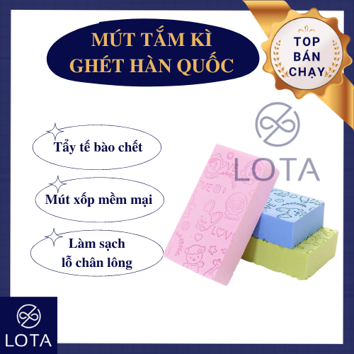 ĐỒ KÌ GHÉT KHI TẮM, dụng cụ tẩy tế bào chết, kì cọ cơ thể tắm chăm sóc da, mút kì đất, miếng kì ghét cao su, chà chân chà lưng, bông tắm bọt biển Hàn Quốc