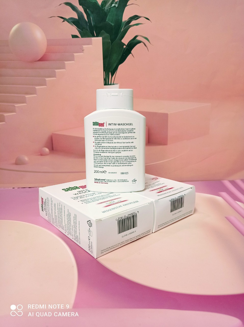 [Hàng Đức] - Dung dịch vệ sinh phụ nữ Sebamed - pH 3,8