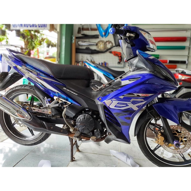 Tem rời Exciter 135 xanh bạc rời|mẫu mã đa dạng|chi tiết sắc nét|nhận làm Tem rời theo yêu cầu, cam kết hàng đúng với hình mô tả