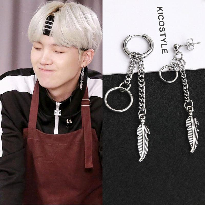 Khuyên Tai Suga BTS 1 chiếc