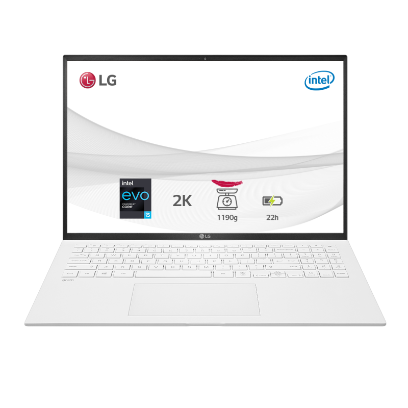 Laptop LG Gram 2021 16ZD90P-G.AX54A5 (Core i5-1135G7/8GB/512GB/ Intel Iris Xe/16.0 inch WQXGA/FreeDos/Trắng)-Hàng chính hãng