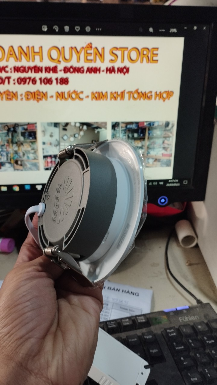 [CHÍNH HÃNG ]Đèn LED âm trần downlight đổi màu 10W Model: AT26 ĐM 90/10w