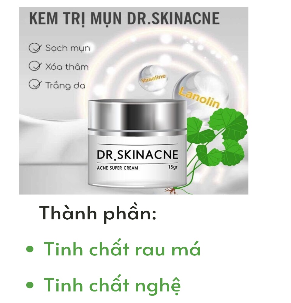 Hộp Kem Ngăn Mụn  Xóa Thâm Dr.Skinacne