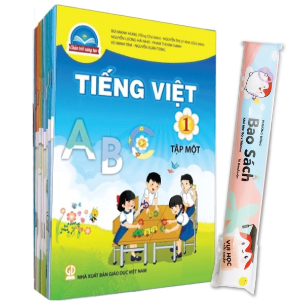 Fahasa - sách giáo khoa bộ lớp 1 - chân trời sáng tạo - sách bài học + bao sách tp