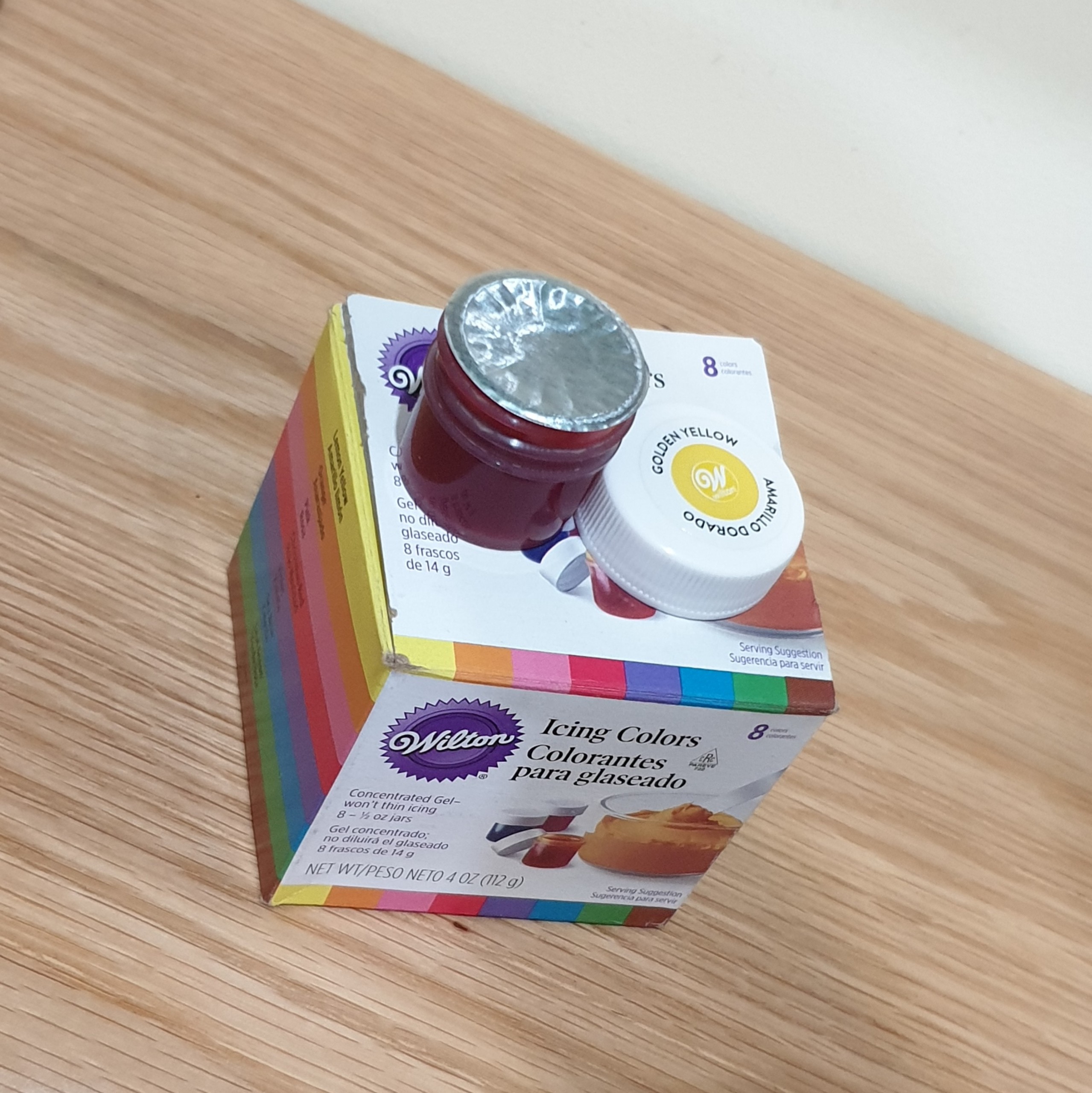 Wilton bộ 12 màu thực phẩm - 0.5oz