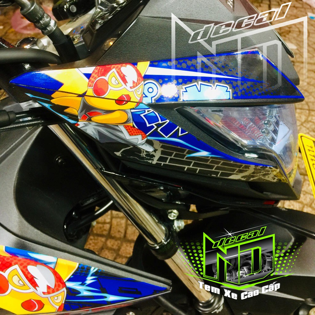 Tem Pokemon Sonic - RờI - Decal SữA Không Bay MàU