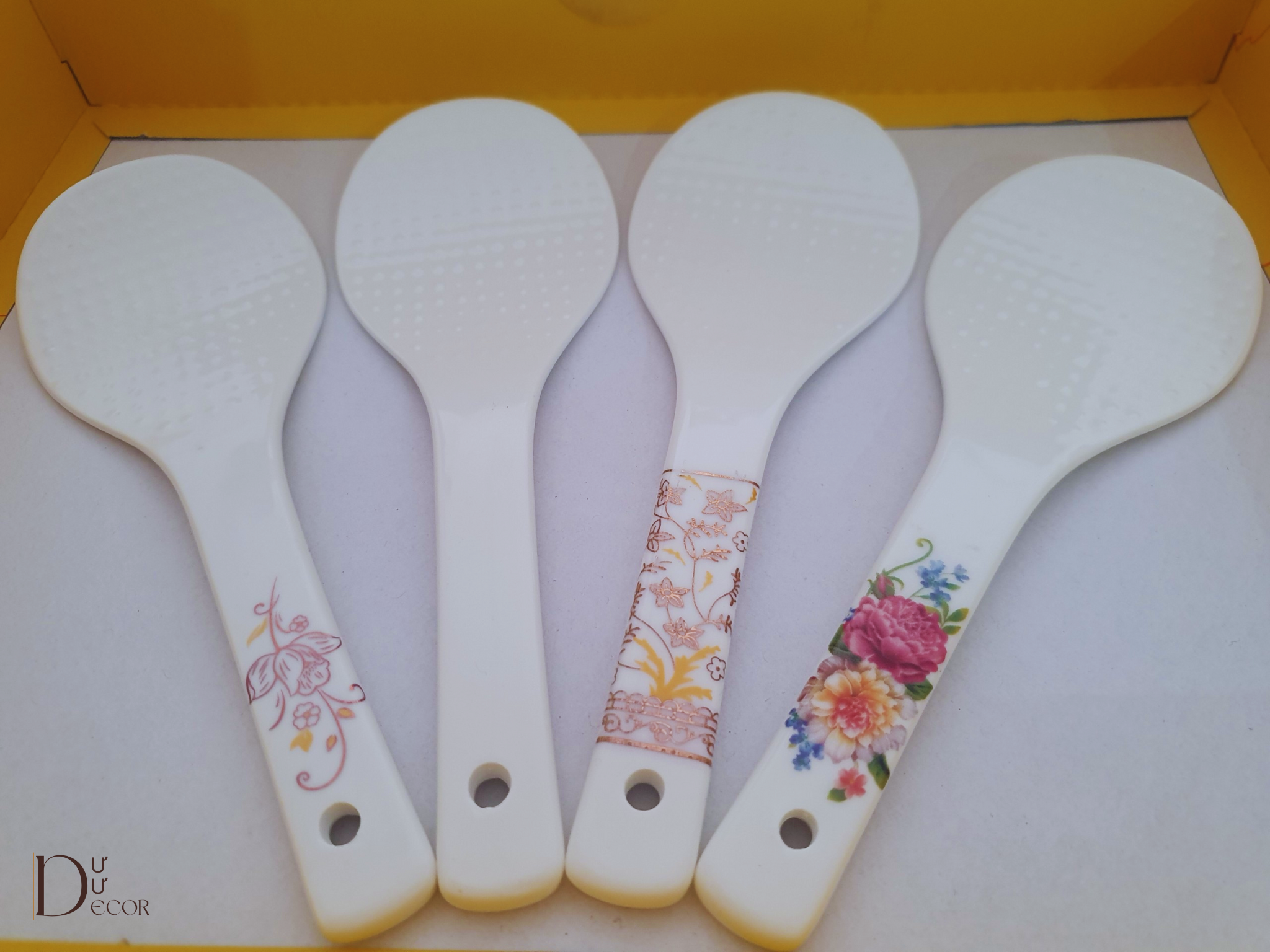 Muôi xới cơm/Thìa xới cơm bằng sứ chống dính Dư Dư