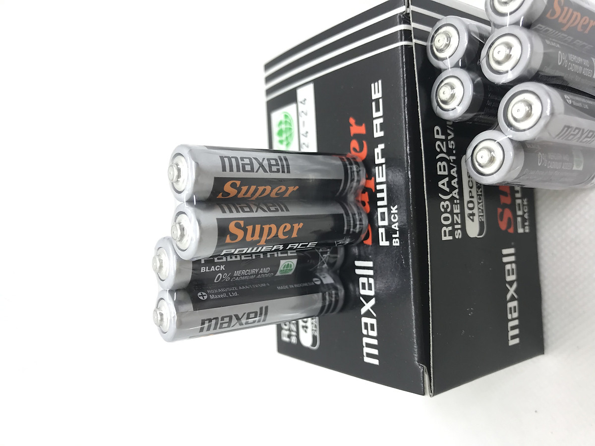 Set 2 viên pin tiểu nhỏ Maxell AAA (3A)