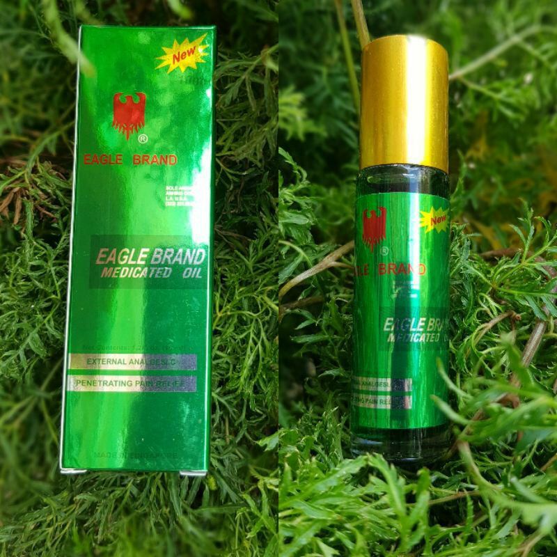 Combo 3 chai Dầu xanh Con Ó dạng lăn 10ml