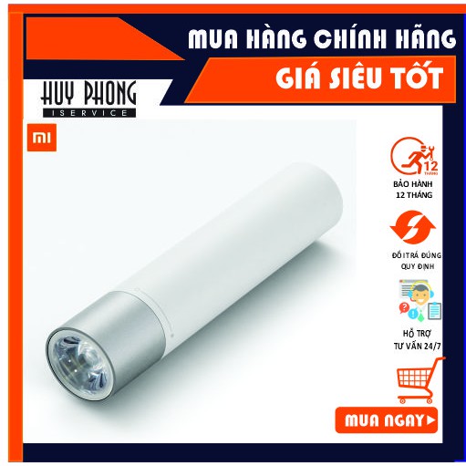 [HCM][Có sẵn] [Chính hãng] Đèn Pin cầm tay Xiaomi Flashlight [Hàng Chính Hãng]