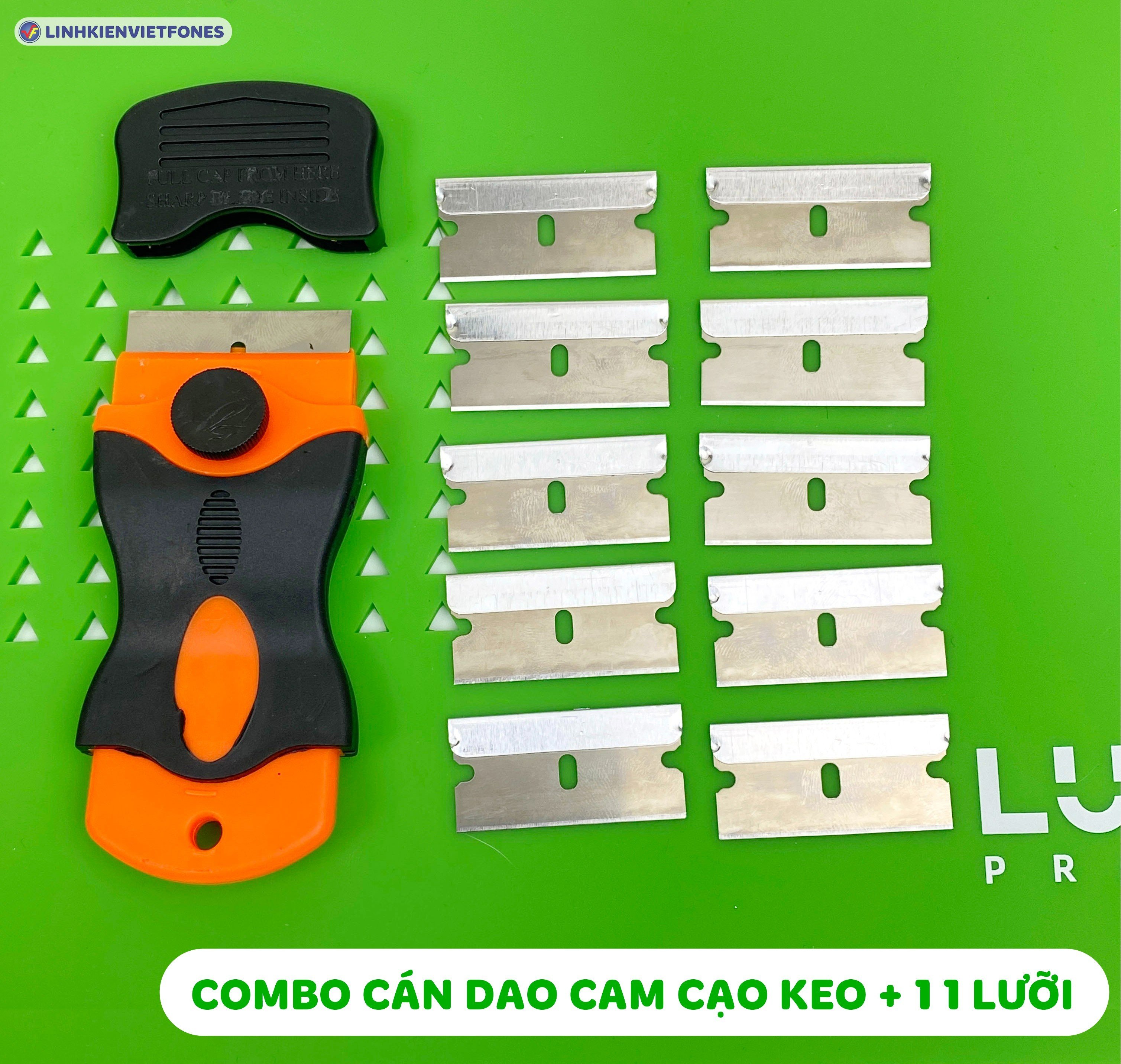 Combo Dao cam cạo keo