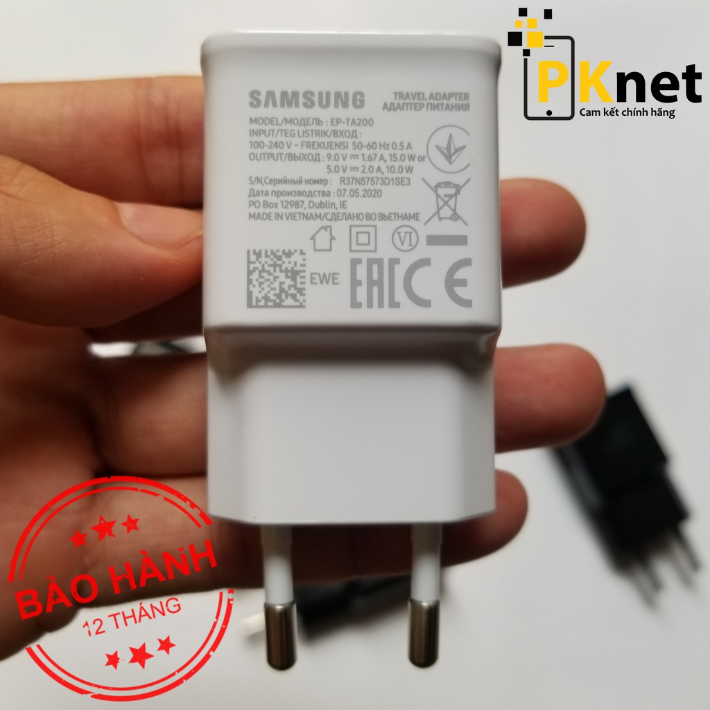 Củ sạc nhanh Samsung 15w chính hãng