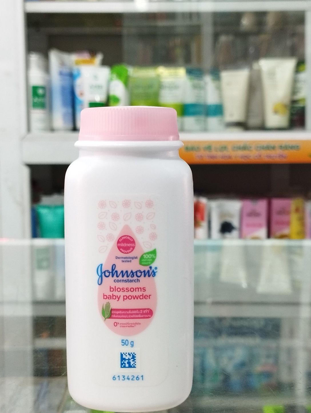 Phấn Thơm Baby Johnsons Thái Lan - màu hồng