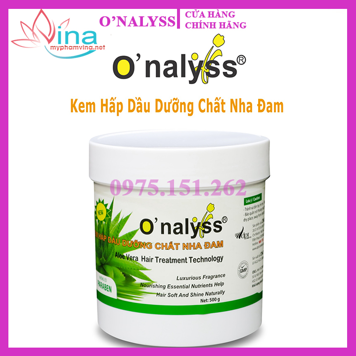 Kem hấp dầu onalyss dưỡng chất nha đam 1000ml