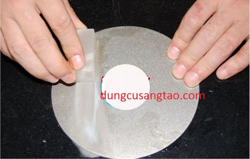 Đĩa mài đá, ngọc, kim loại (đĩa mài phủ kim cương D150mm lỗ 12.7 và lỗ 20mm)