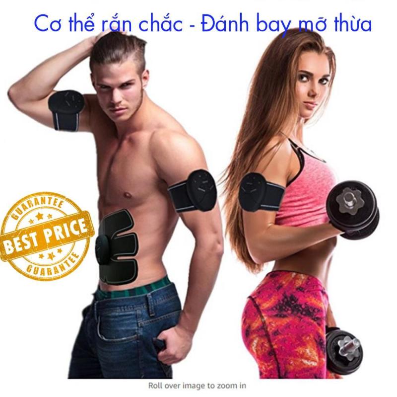 Máy Massage Body Hàn Quốc , Bộ 3 miếng dán tập cơ bụng 6 múi, Máy Mát xa Body Nam Nữ nhập khẩu cao cấp, Máy tập cơ bụng 6 múi giá rẻ, Giúp Body Săn Chắc – Sale Sốc 50%.