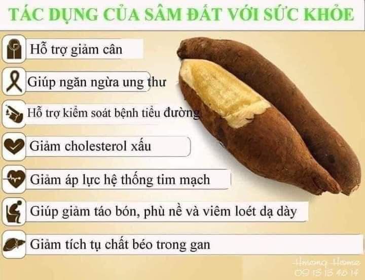 Khoai sâm đất 1kg giòn ngọt