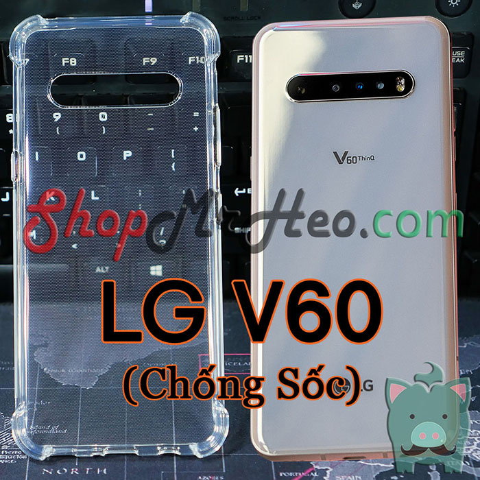 Ốp lưng dẻo chống sốc trong suốt lg v60 5g
