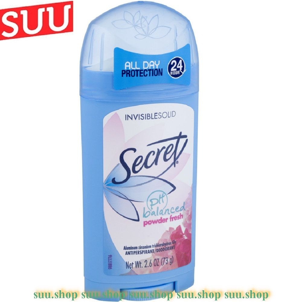 Sáp Khử Mùi Secret 73g PH Powder Fresh