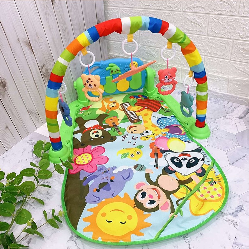 Thảm nằm chơi CÓ NHẠC cho bé