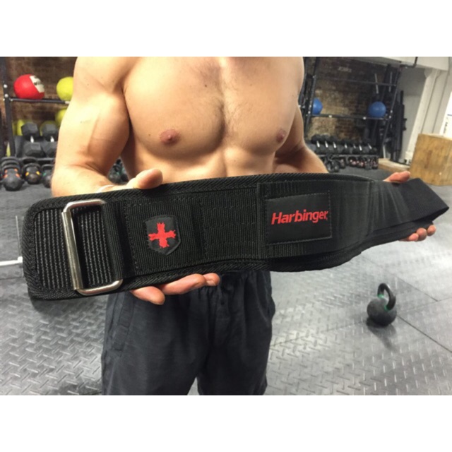 Đai lưng Harbinger Nylon Belt 4 inch - Loại mềm